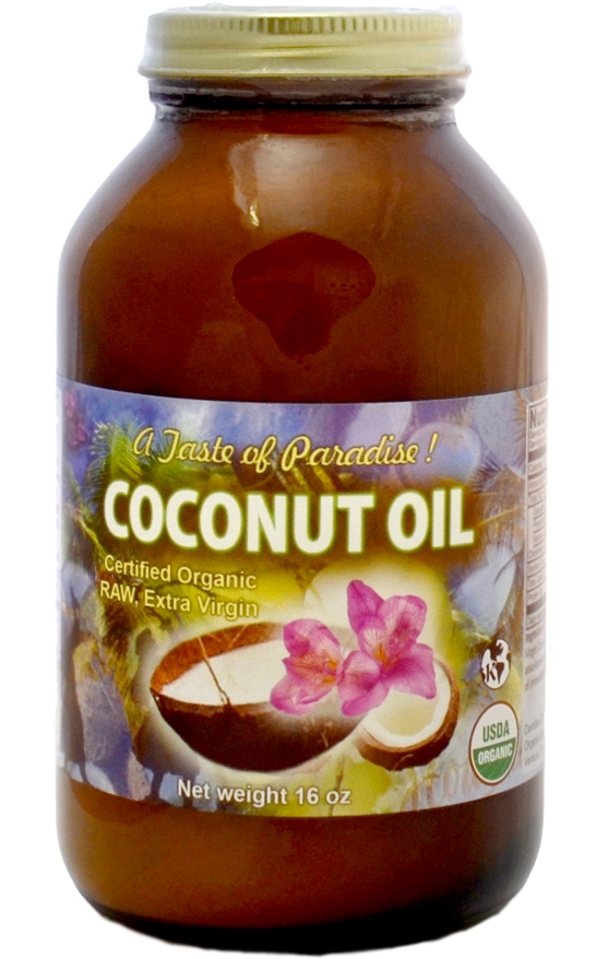 Divine Organics - Organic Virgin Coconut Oil - 16 oz (453 Grams)