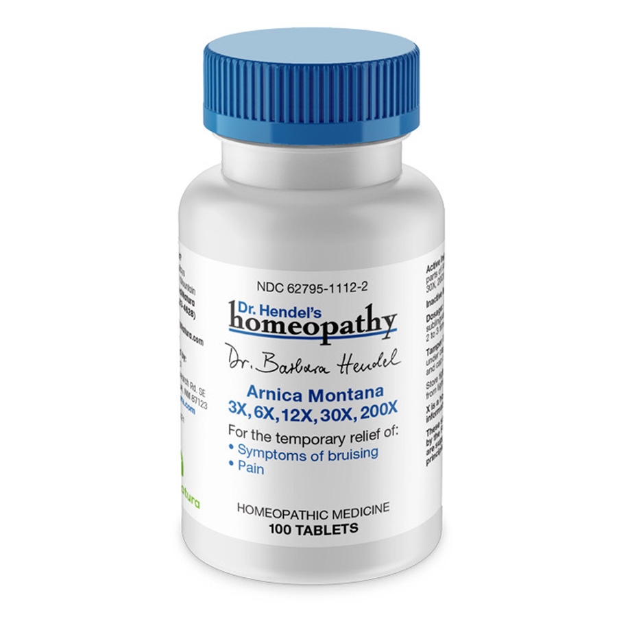 Dr. Barbara Hendel - Arnica Montana 3X, 6X, 12X, 30X, 200X - 100
