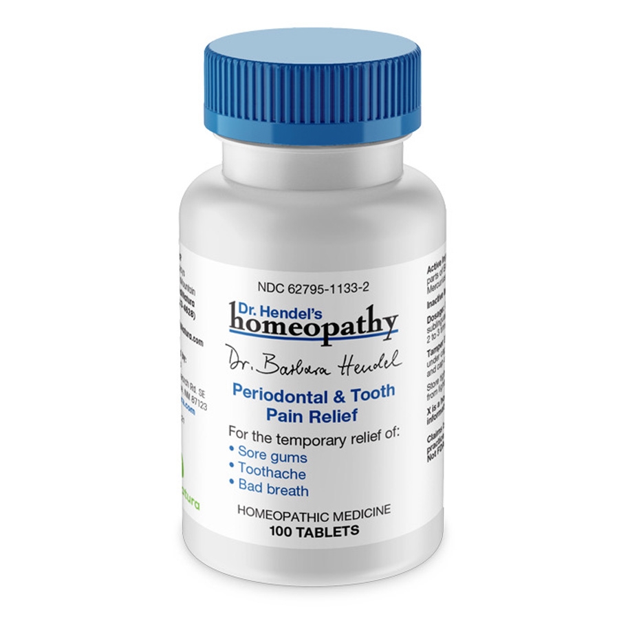 Dr. Barbara Hendel - Periodontal & Tooth Pain Relief - 100 Tablets