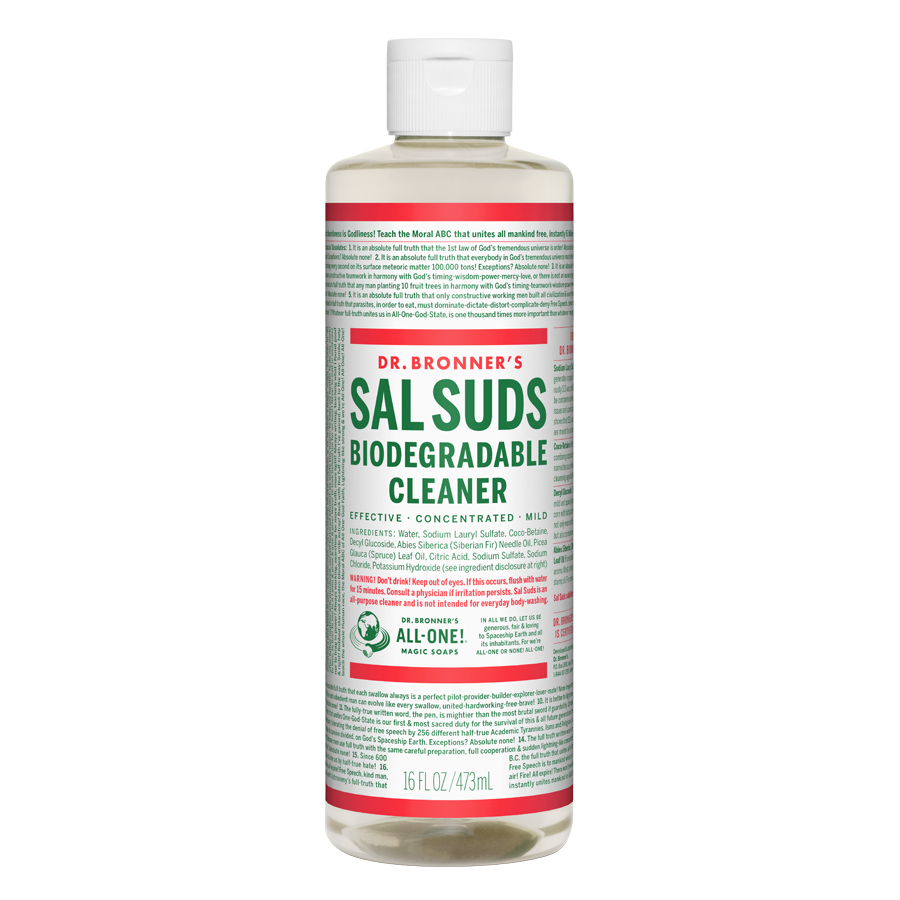 Dr. Bronner's Magic Soaps - Sal Suds All Purpose Cleaner-Liquid - 16