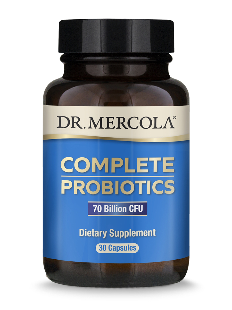 Dr. Mercola - Complete Probiotics, 70 Billion CFU - 30 Capsules
