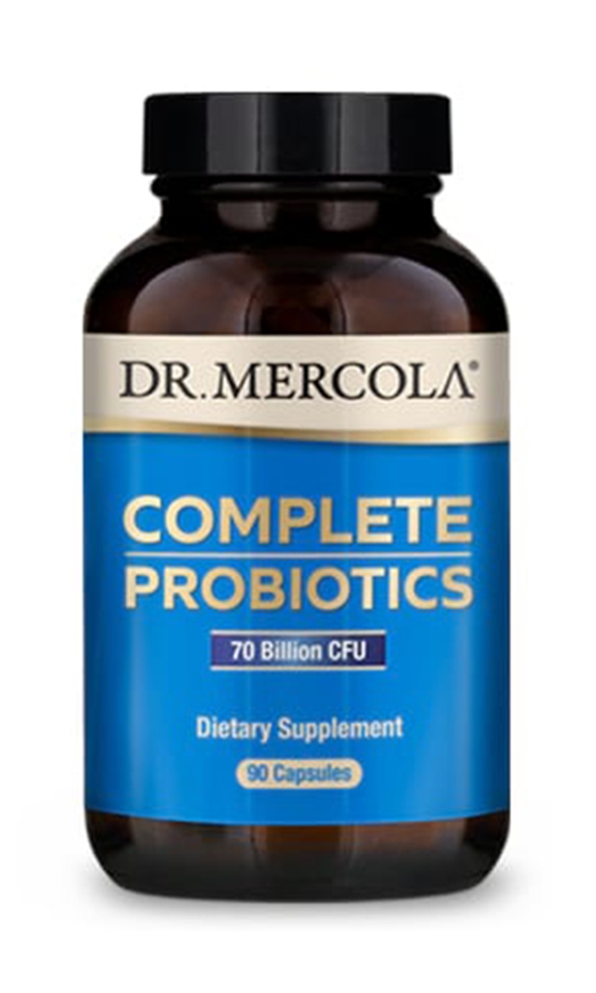 Dr. Mercola - Complete Probiotics, 70 Billion CFU - 90 Capsules