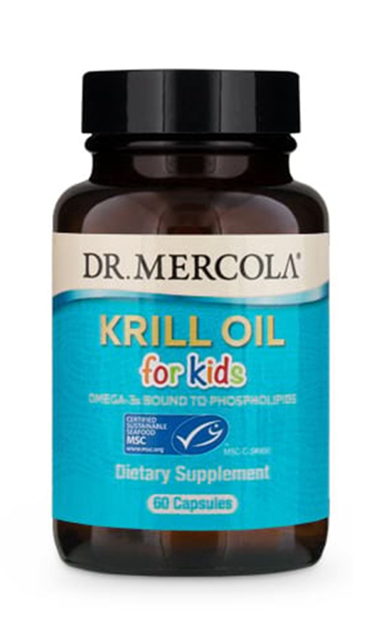 Dr. Mercola - Kid's Krill Oil - 60 Capsules