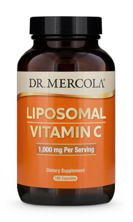 Dr. Mercola - Liposomal Vitamin C 1000 mg - 180 Capsules