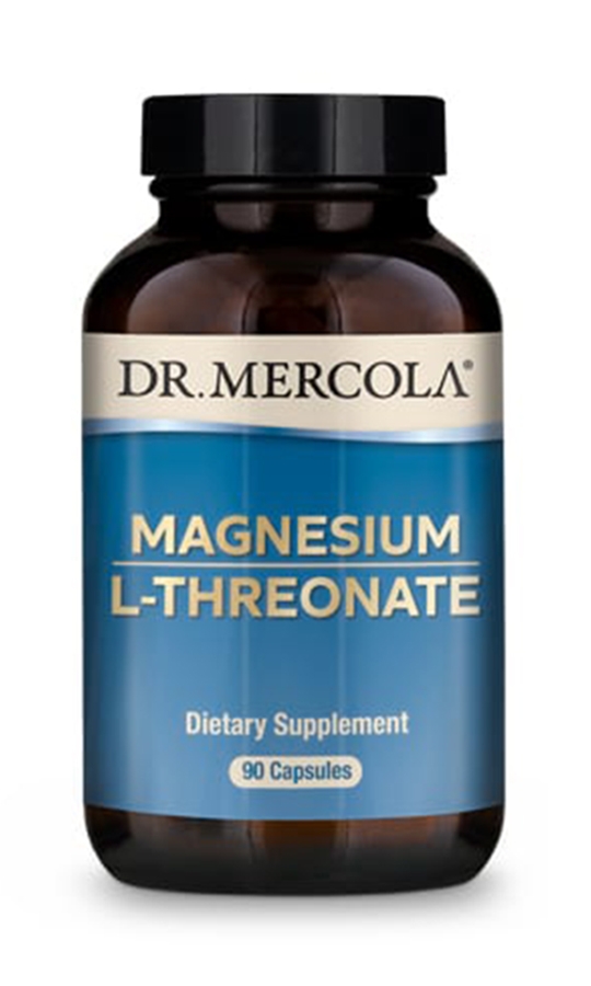 Dr. Mercola - Magnesium L-Threonate 2000 mg - 90 Capsules