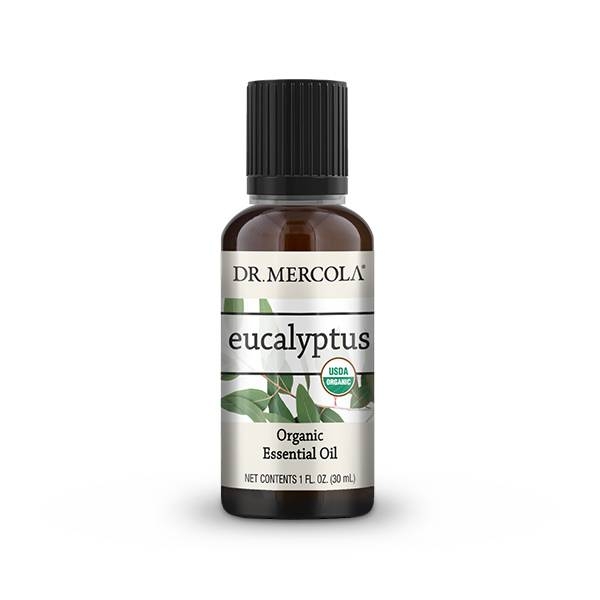Dr. Mercola - Organic Eucalyptus Essential Oil - 1 fl. oz (30 ml)
