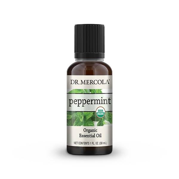 Dr. Mercola - Organic Peppermint Essential Oil - 1 fl. oz (30 ml)
