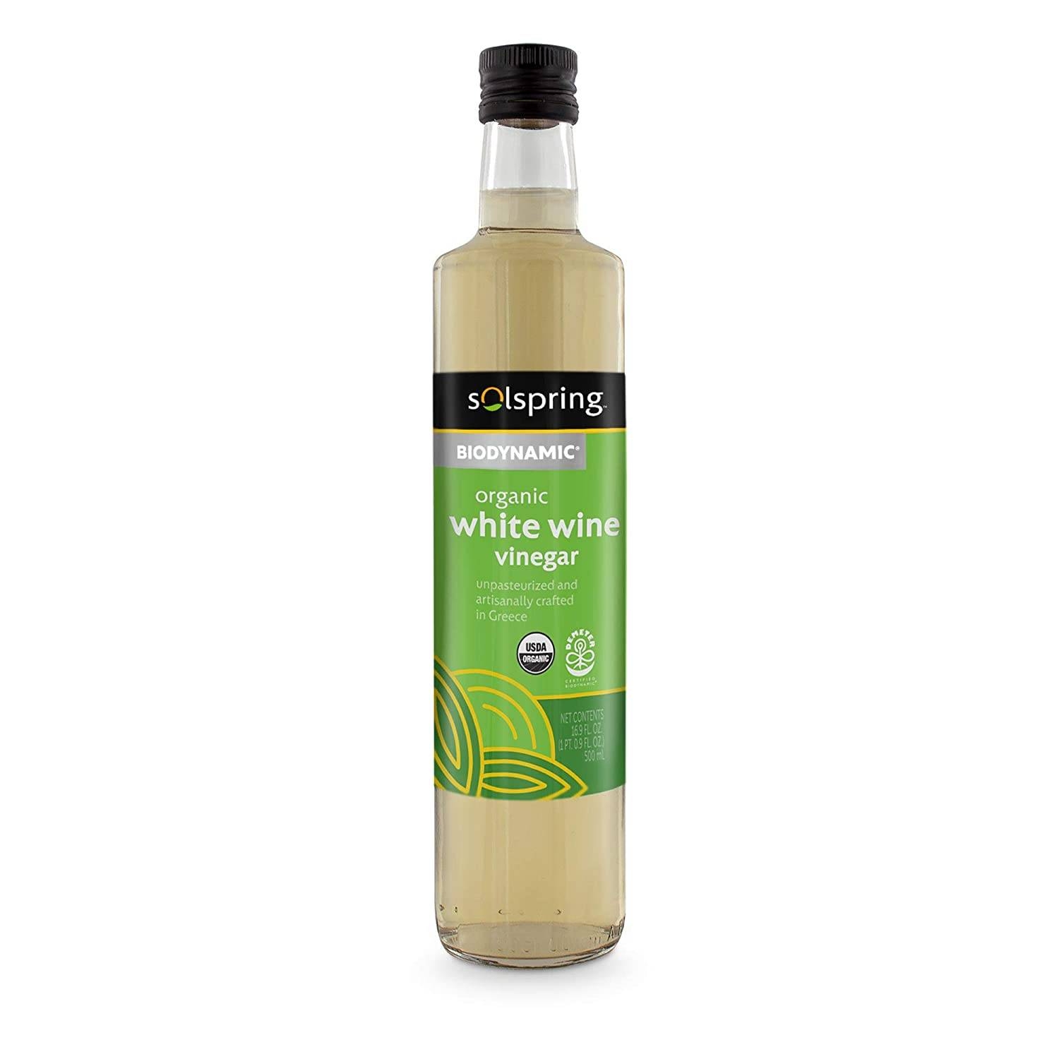 Dr. Mercola - Solspring Biodynamic Organic White Wine Vinegar - 16.9