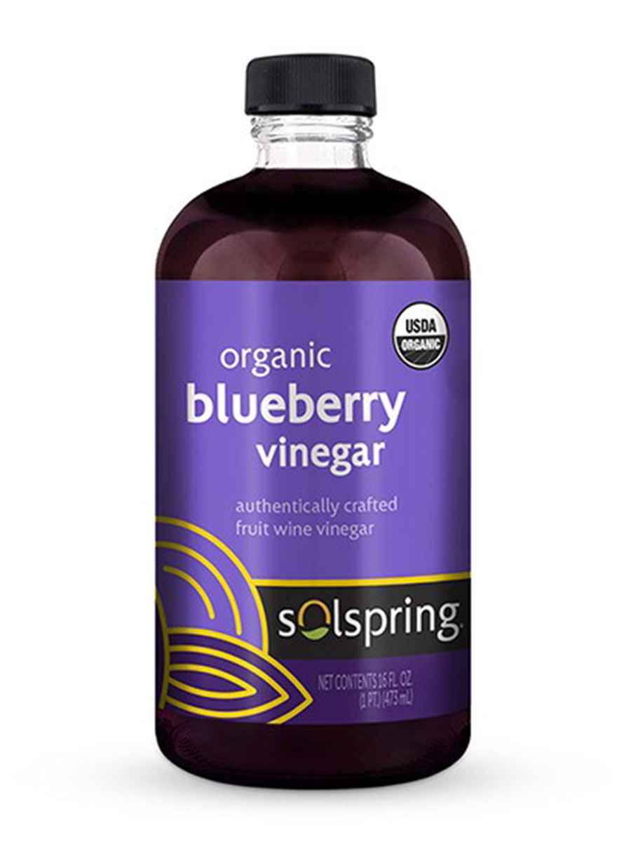 Dr. Mercola - Solspring Organic Blueberry Vinegar - 16 fl. oz (473