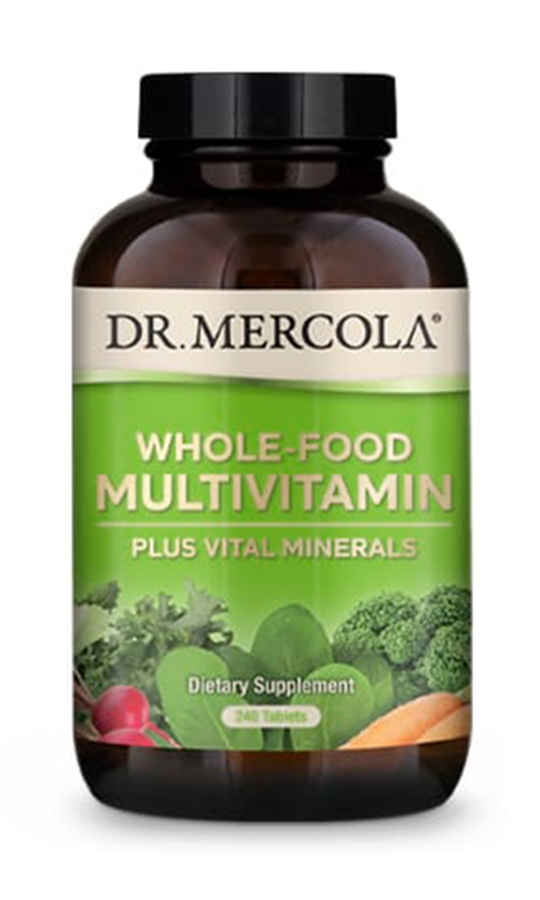 Dr. Mercola - Whole Food Multivitamin Plus Vital Minerals - 240