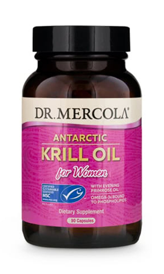 Dr. Mercola - Krill Oil for Women - 90 Capsules
