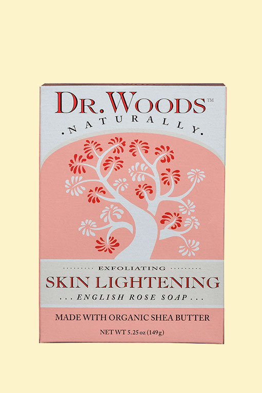 Dr. Woods - Bar Soap - Skin Lightening Rose - 5 oz (149 Grams)