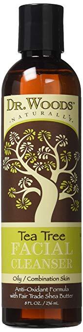 Dr. Woods - Liquid Tea Tree Facial Cleanser with Shea Butter - 8 fl.