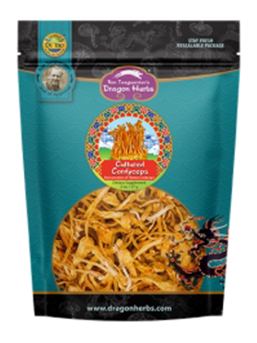 Dragon Herbs - Cultured Cordyceps - 2 oz (57 Grams)