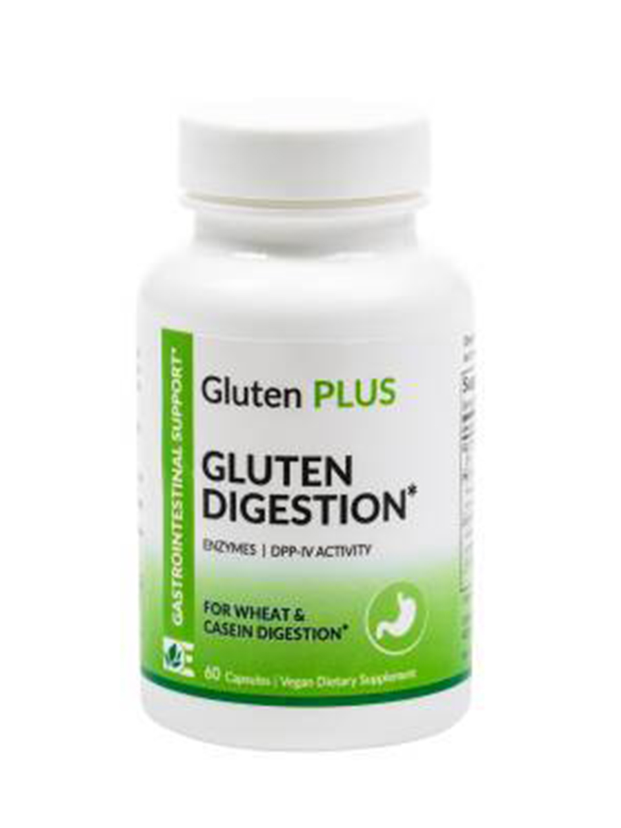 Dynamic Enzymes - Gluten Plus (Extra Strength) - Gluten Digestion - 60