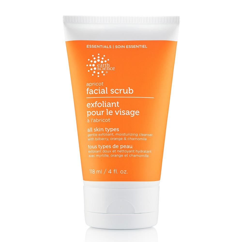 Earth Science - Apricot Gentle Facial Scrub Cream - 4 fl. oz (118 ml)