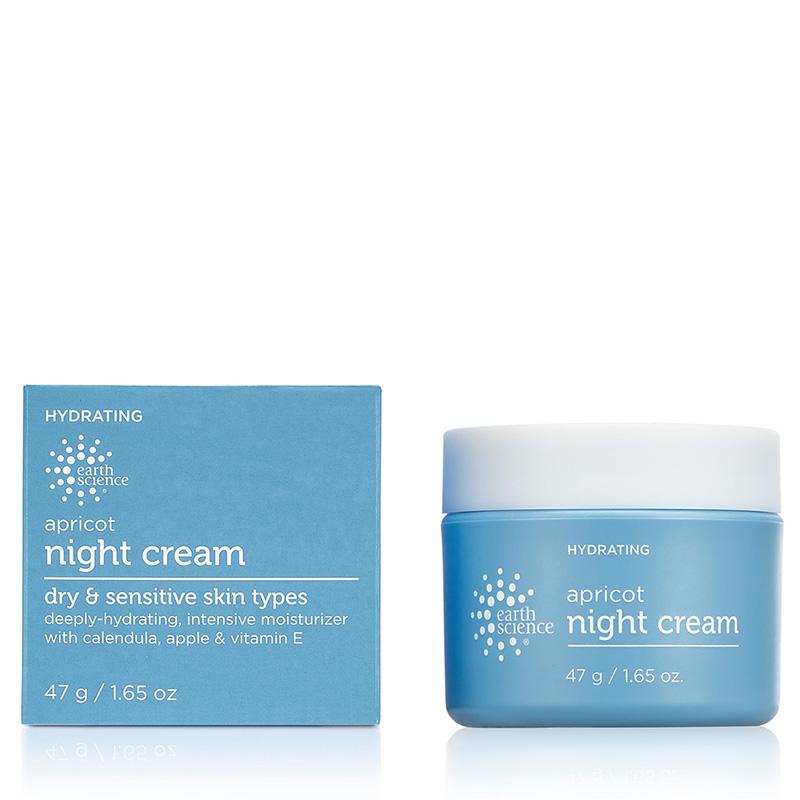 Earth Science - Apricot Night Cream with Deeply Hydrating Apricot &