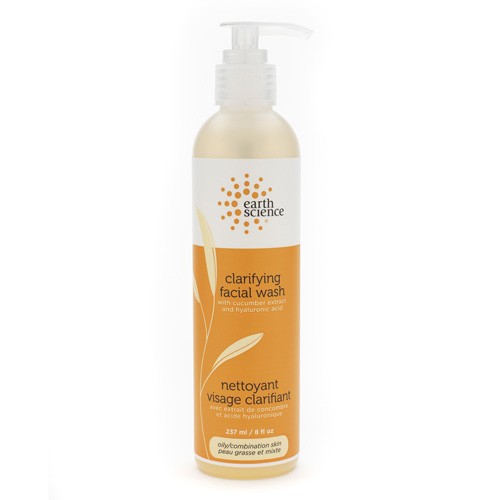 Earth Science - Clarifying Facial Wash - 8 fl. oz (237 ml)