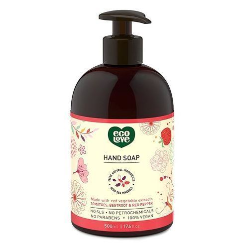 EcoLove - Liquid Hand Soap - Tomato, Beetroot & Red Pepper (Red