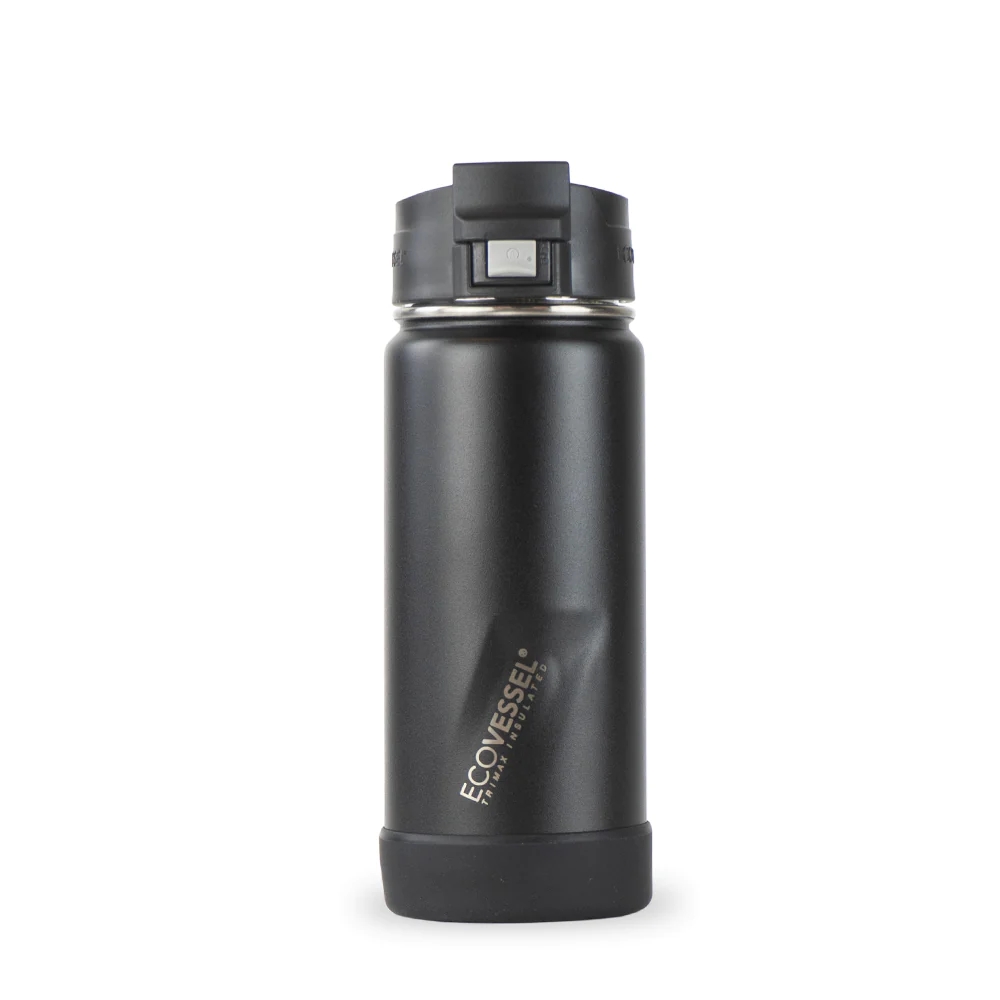 EcoVessel - The Perk - TriMax Triple Insulated Bottle with Push-Buttom