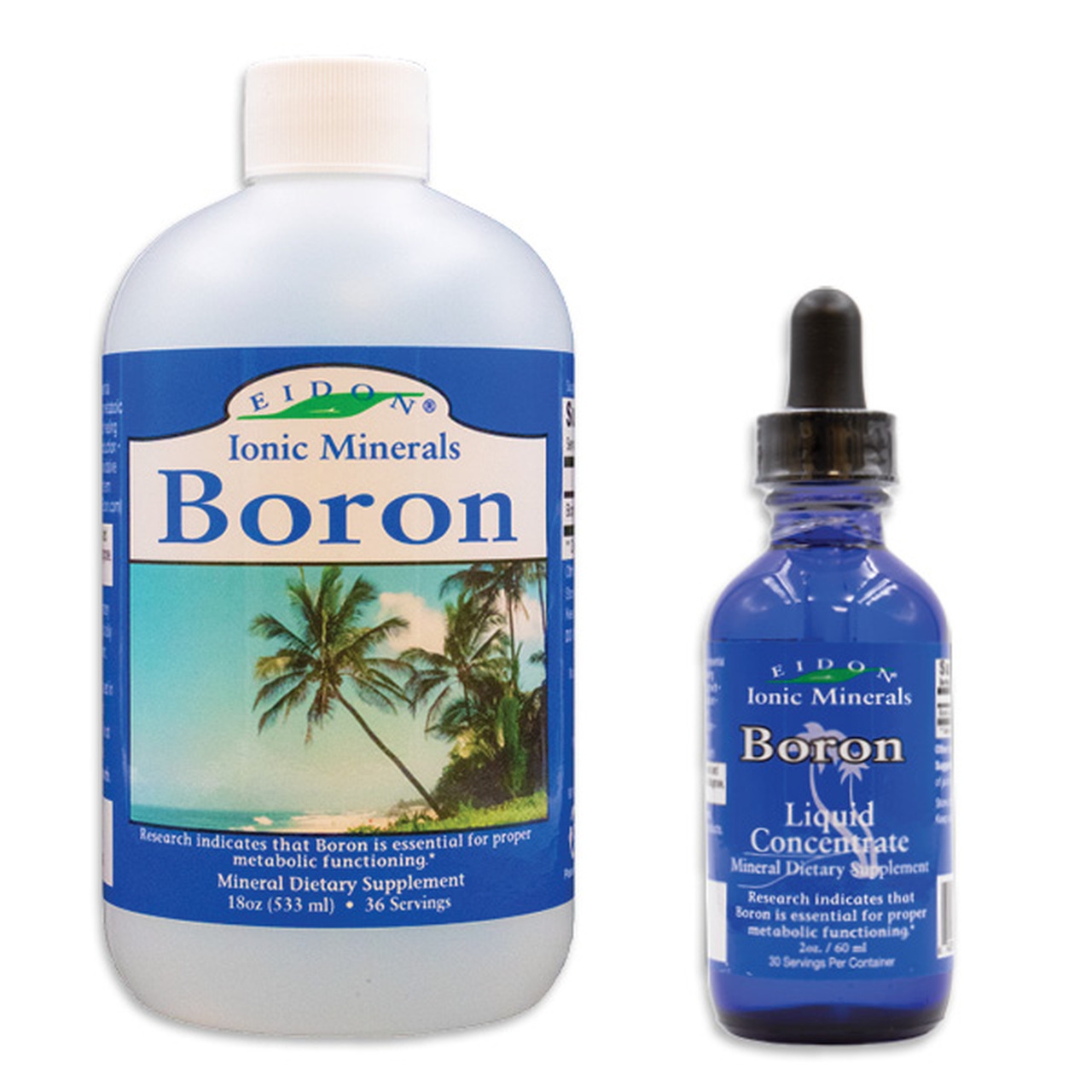 Eidon Ionic Minerals - Boron Liquid Concentrate - 2 oz (60 ml)