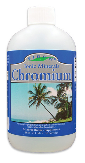 Eidon Ionic Minerals - Liquid Chromium - 18 oz (533 ml)