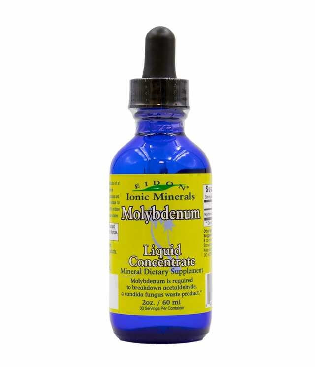 Eidon Ionic Minerals - Liquid Molybdenum Concentrate - 2 oz (60 ml)