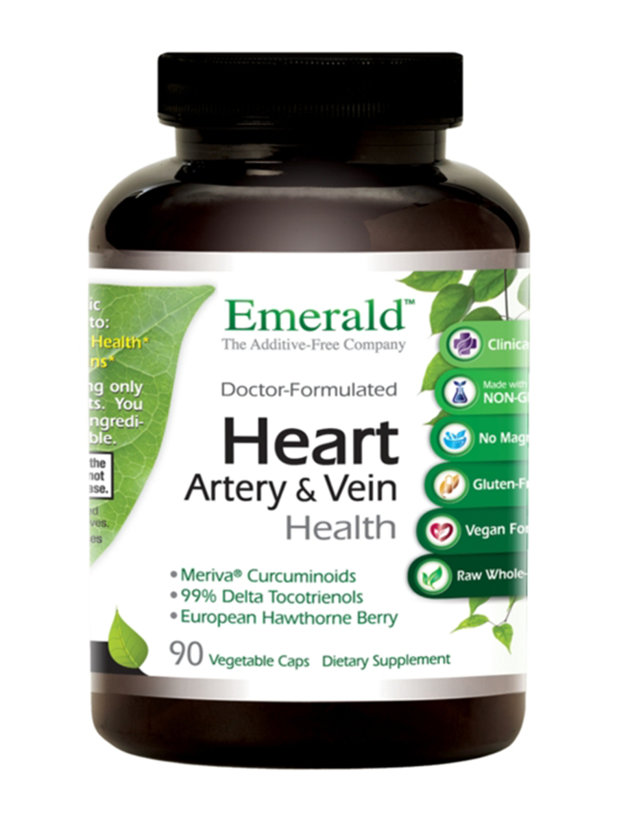 Emerald - Health Artery & Vein Health - 90 Vegetable Capsules