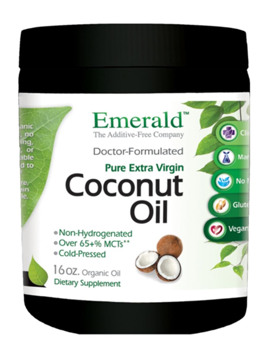 Emerald - Pure Extra Virgin Coconut Oil - 16 oz