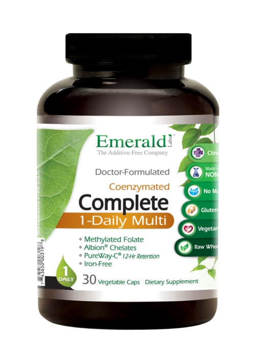 Emerald - Complete 1-Daily Multi - 60 Vegetable Capsules