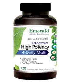 Emerald - Complete Clinical + Multi - 120 Vegetable Capsules