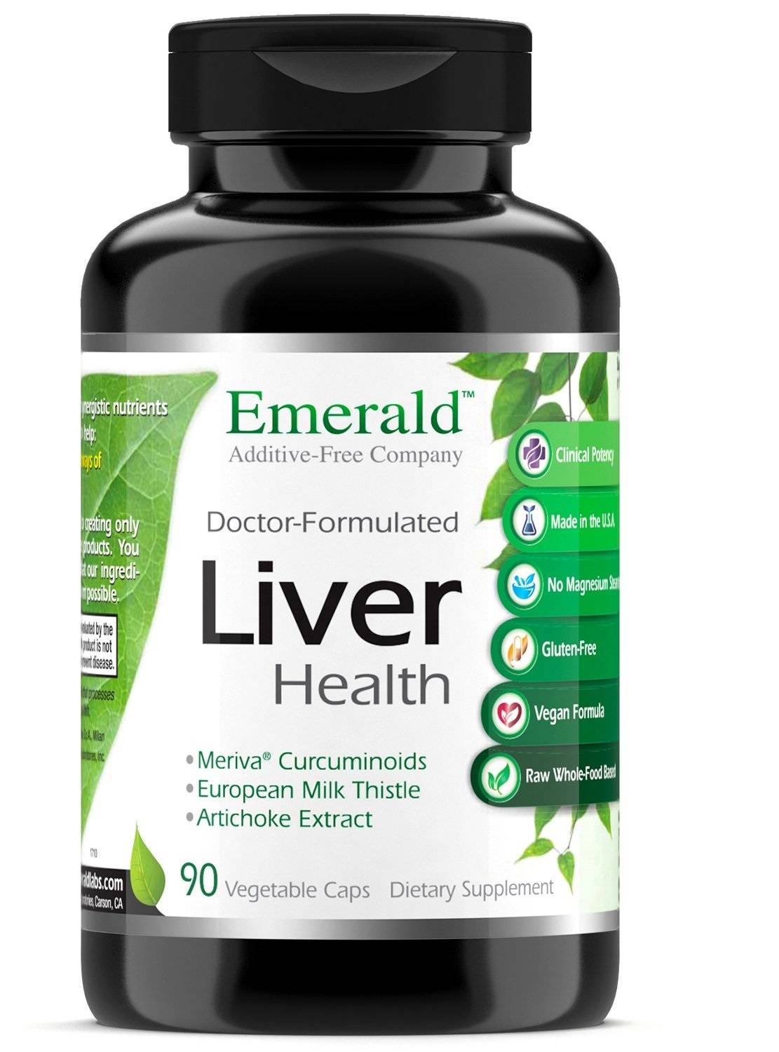 Emerald - Liver Health - 90 Vegetable Capsules