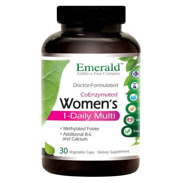 Emerald - Women's 1-Daily Multi - 30 Vegetable Capsules