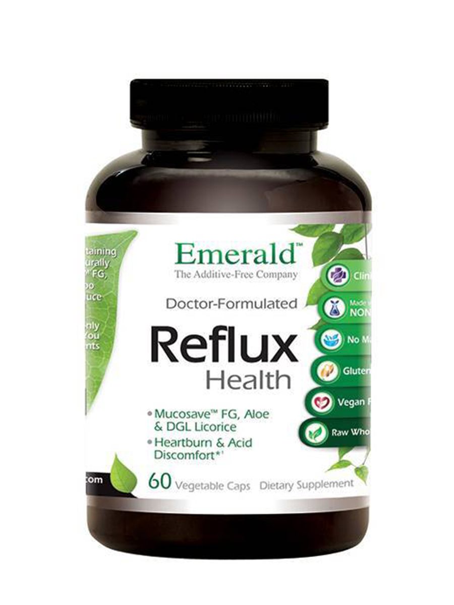 Emerald - Reflux Health - 60 Vegetable Capsules
