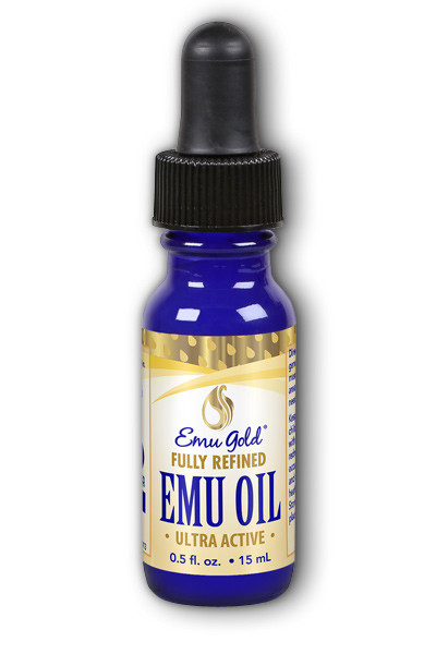 Emu Gold - Emu Oil, Pure Grade A Extra Strength Ultra Active - 0.5 fl.