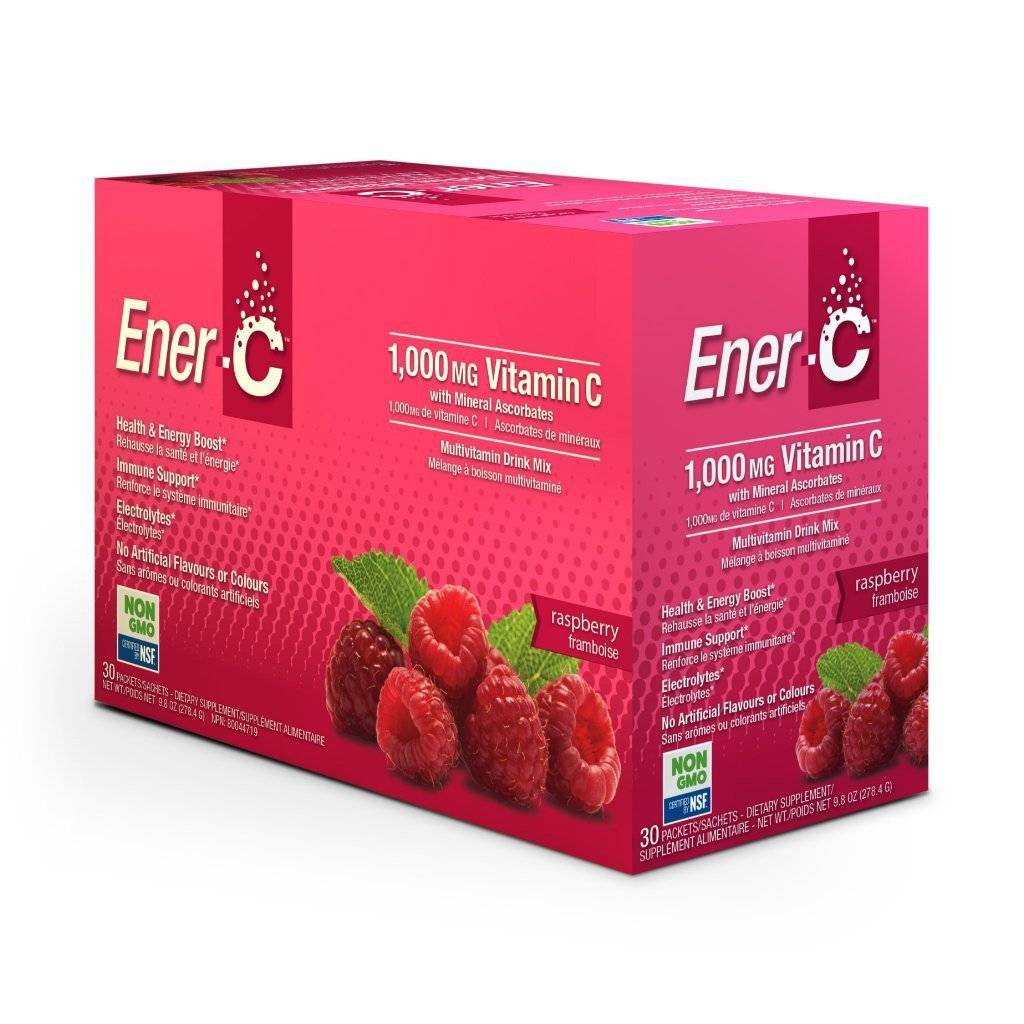 Ener-C - Ener-C Raspberry - 1 Box of 30 Packets