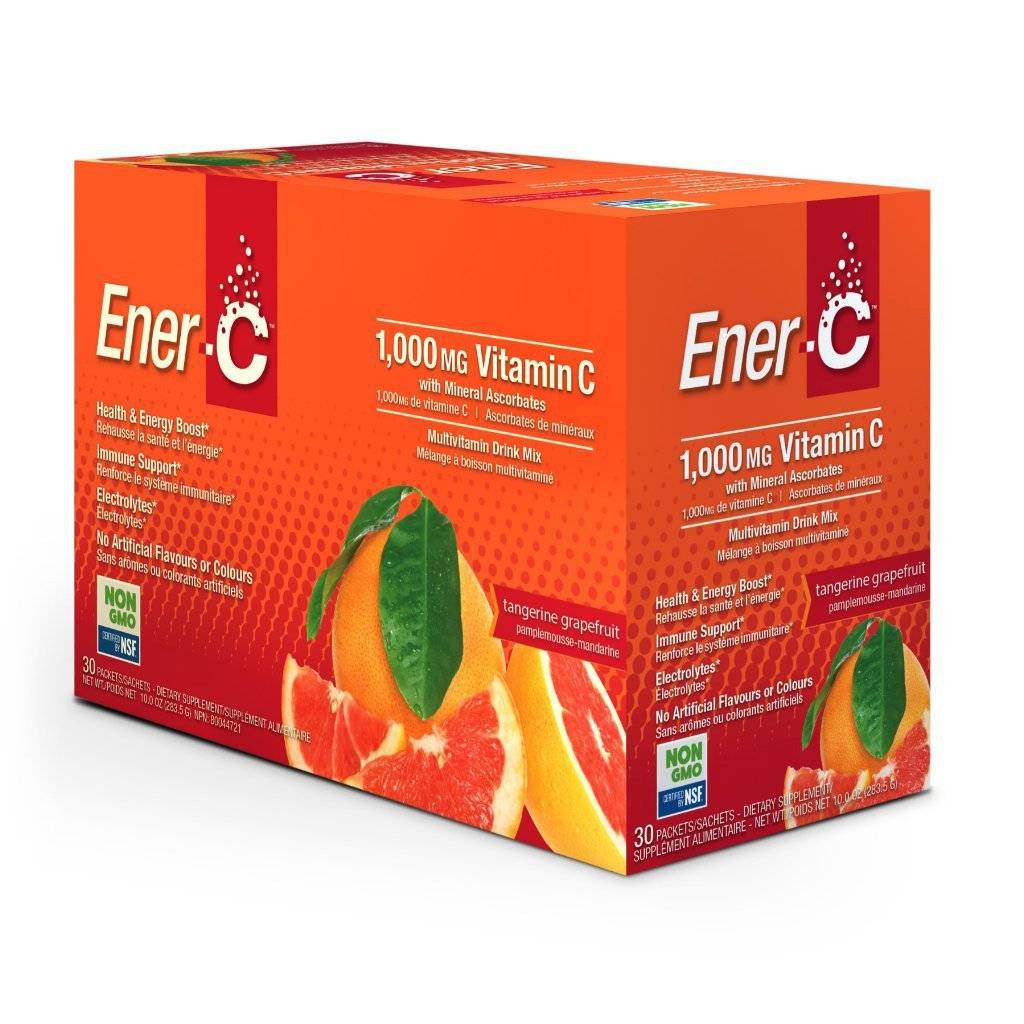 Ener-C - Ener-C Tangerine Grapefruit - 1 Box of 30 Packets