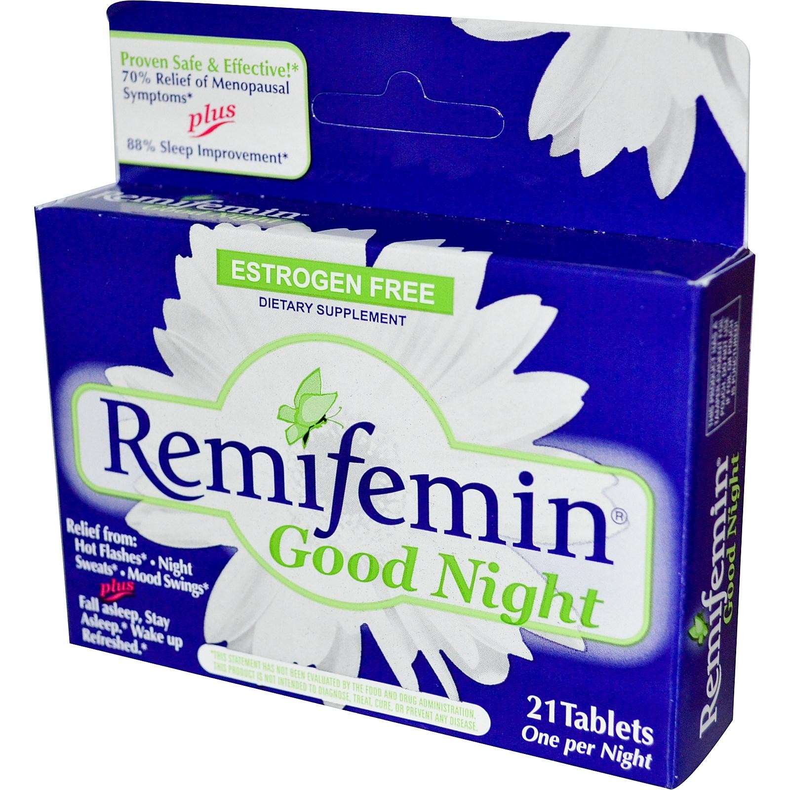 Enzymatic Therapy - Remifemin Good Night - 21 Tablets