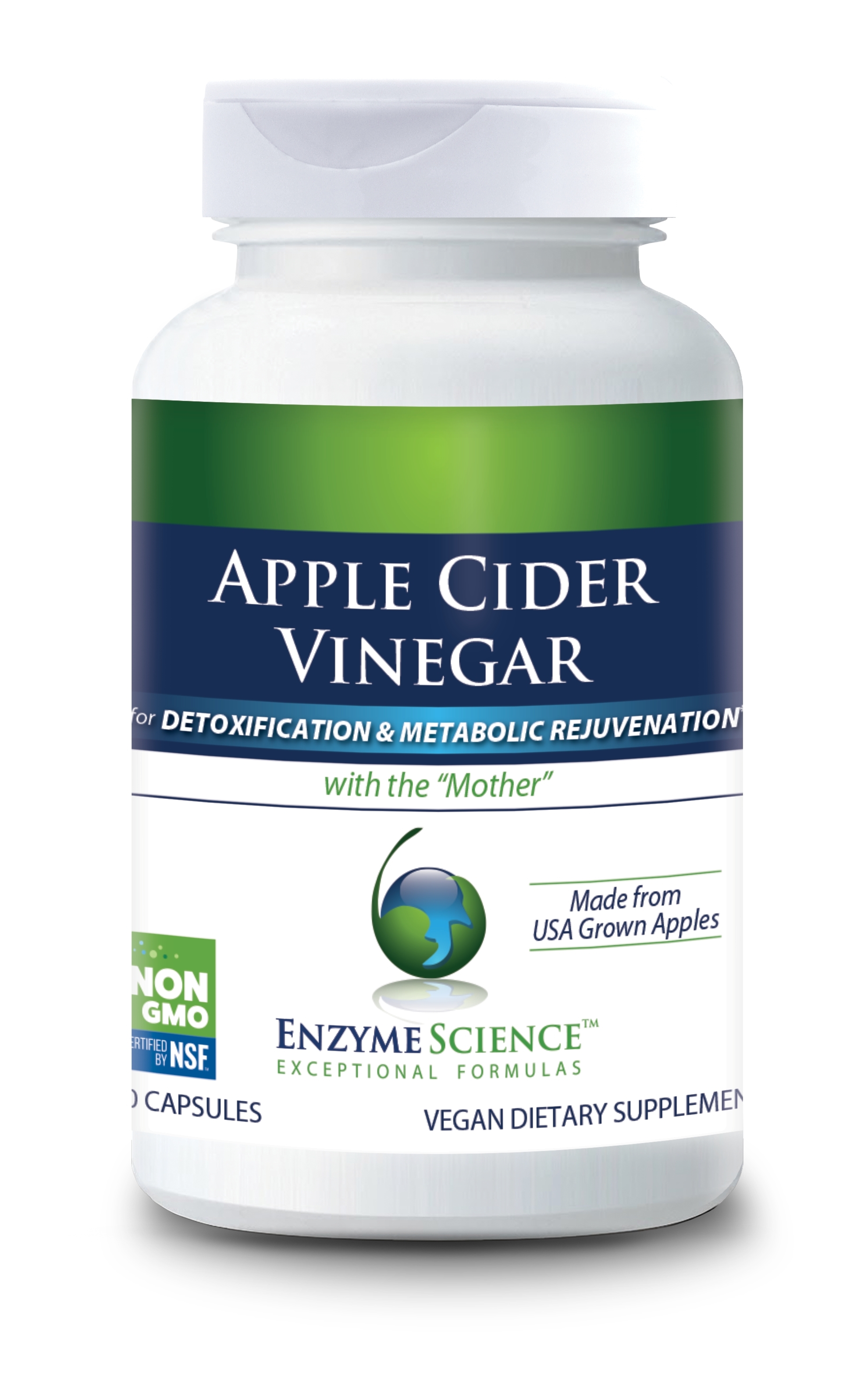 Enzyme Science - Apple Cider Vinegar - 60 Capsules