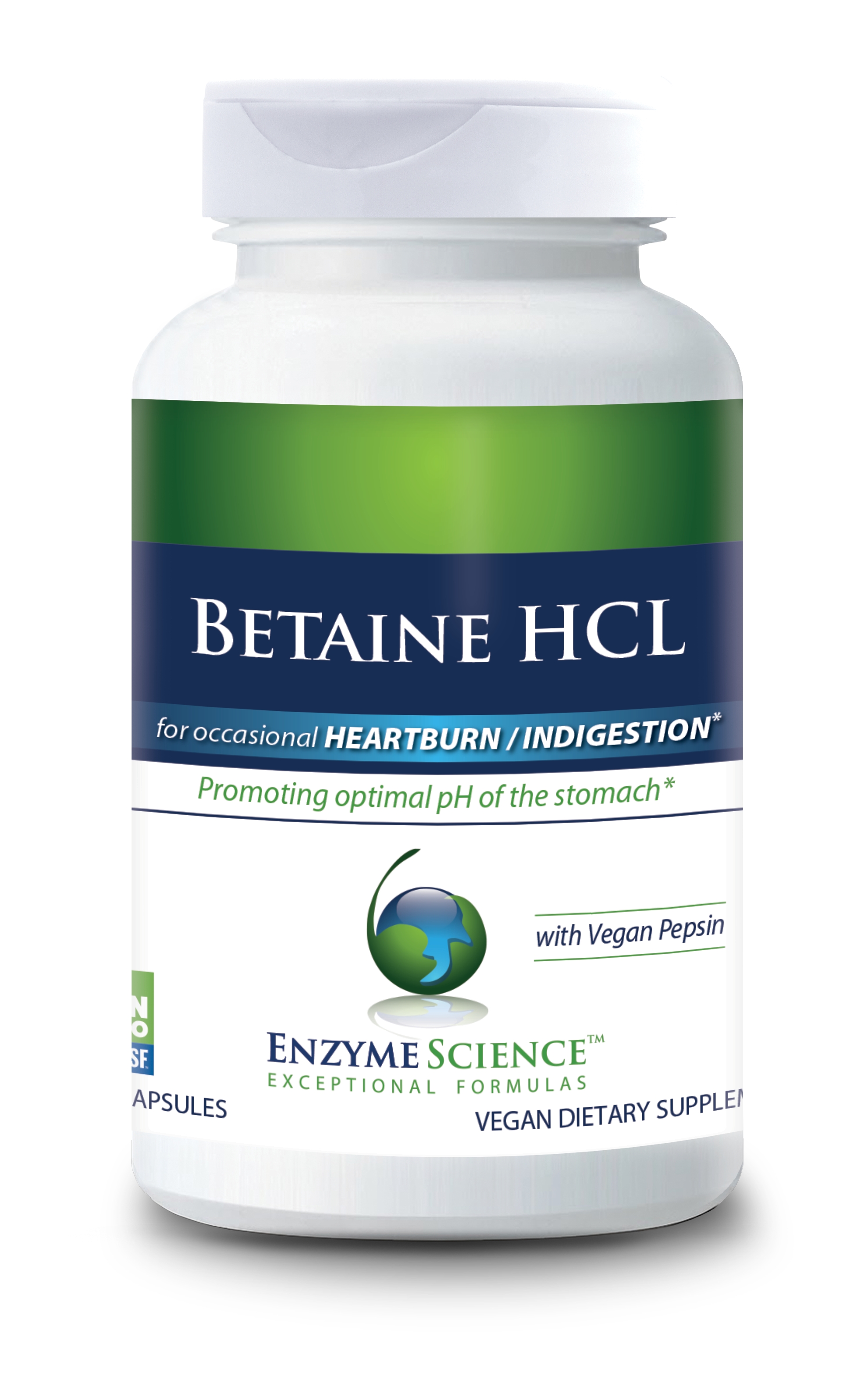 Enzyme Science - Betaine HCl - 120 Capsules