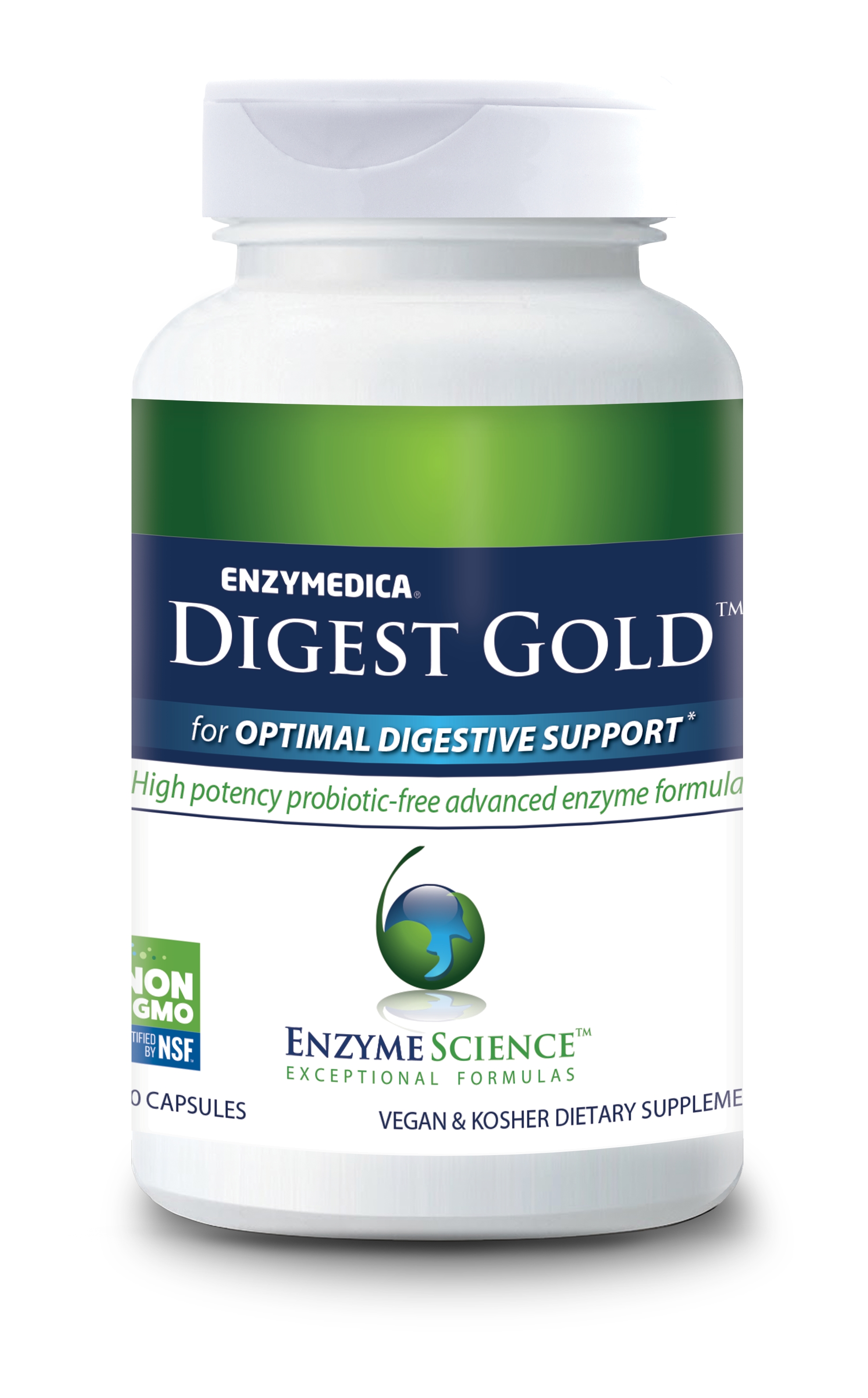 Enzyme Science - Digest Gold - 240 Capsules