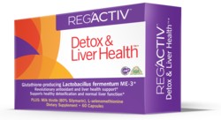 Essential Formulas - RegActiv Detox & Liver Health - 60 Capsules
