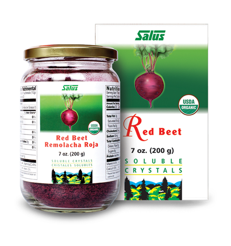 Flora - Organic Red Beet Crystals - 7 oz (200 Grams)