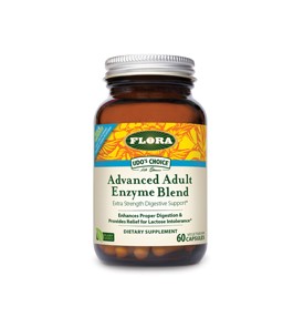 Flora - Udo's Choice Advanced Adult Enzyme Blend - 60 Vegetarian