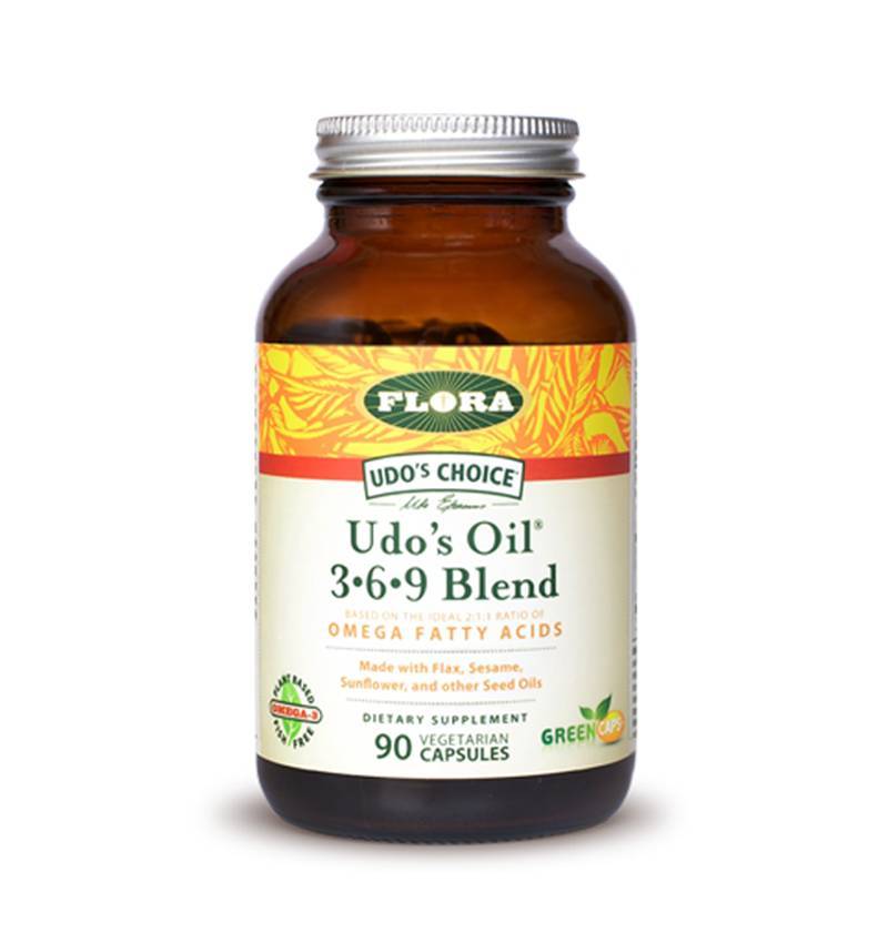 Flora - Udo's Oil 3.6.9 Blend - 180 Vegetarian Softgels