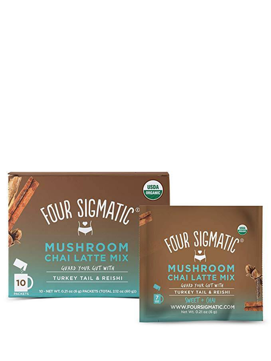 Four Sigmatic - Chai Latte Mix with Reishi, Chill - 10 Packets