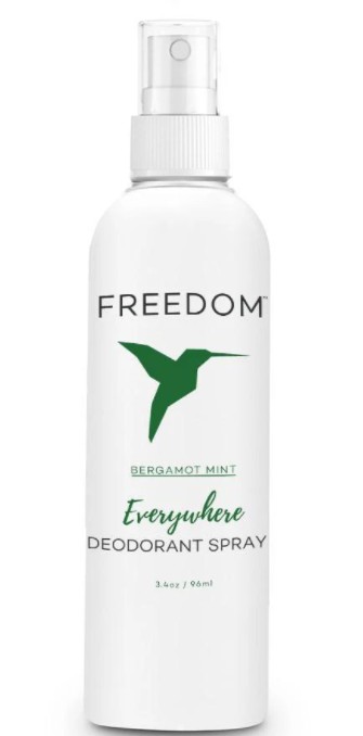 Freedom - Everywhere Deodorant Spray - Bergamot Mint - 3.4 fl. oz (96