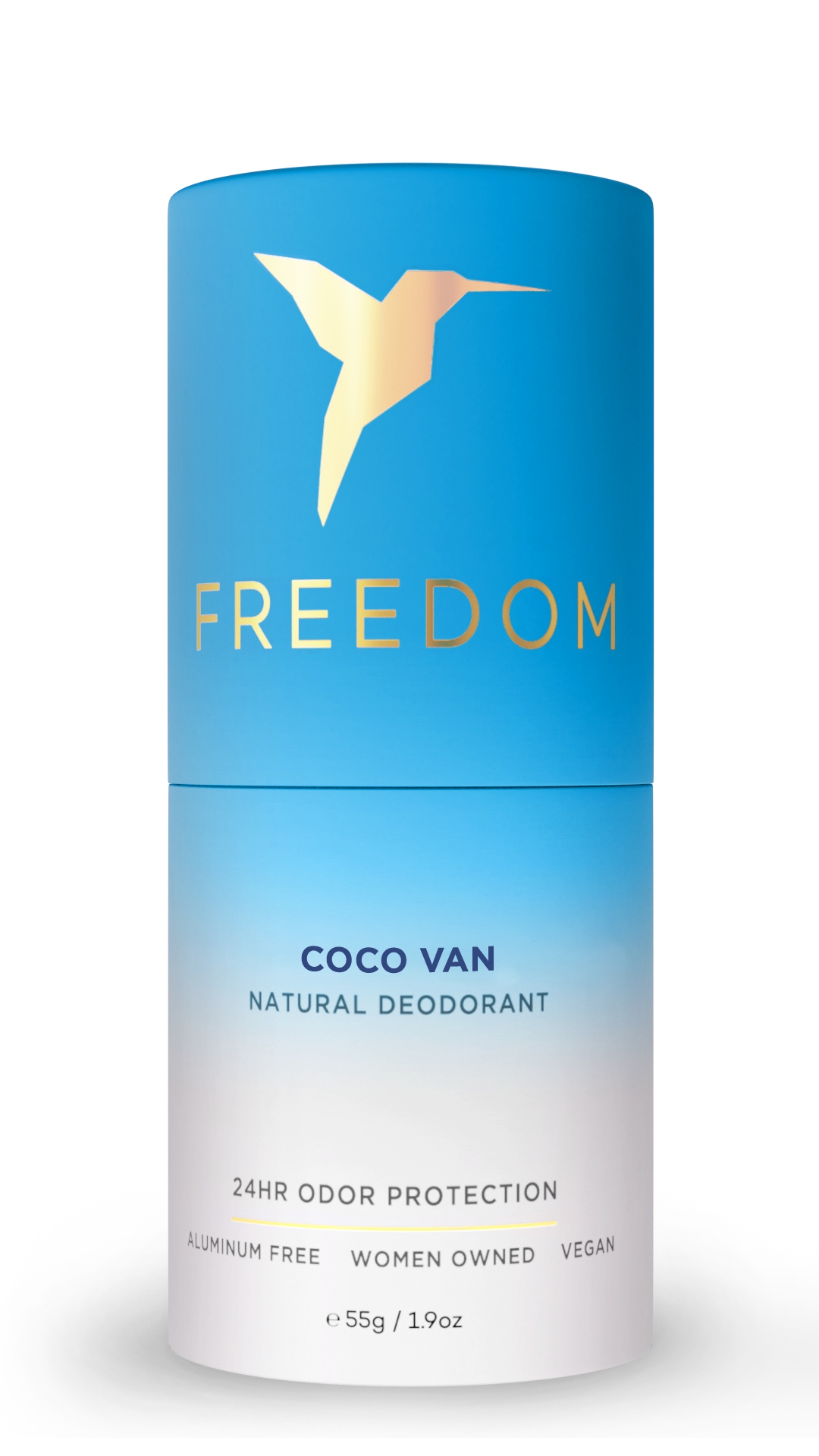 Freedom - Natural Deodorant - Coco Van - 1.9 oz (55 Grams)