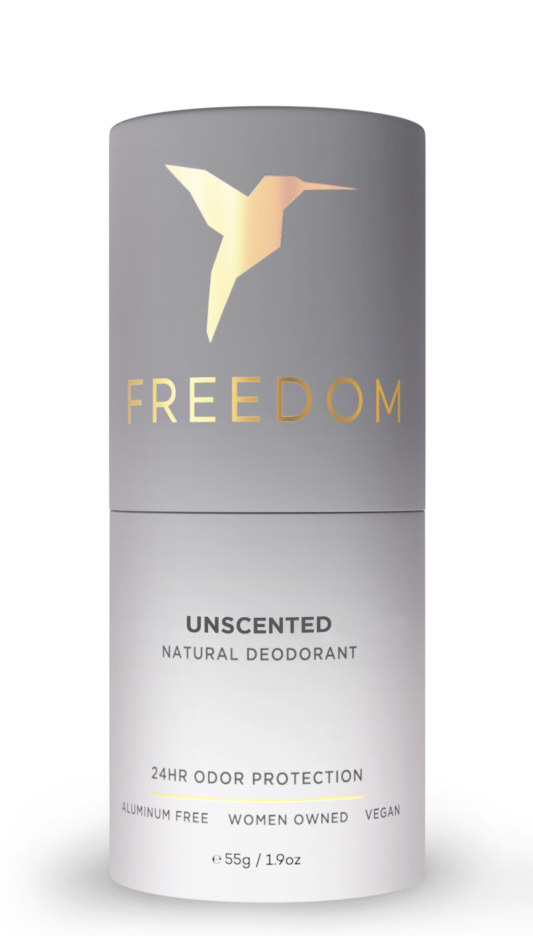 Freedom - Natural Deodorant - Unscented - 1.9 oz (55 Grams)