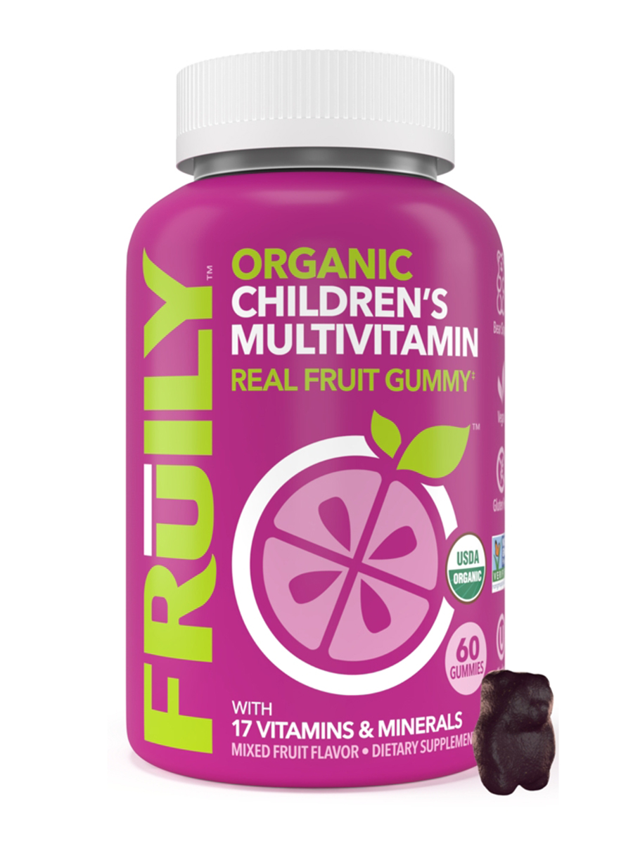 Fruily - Organic Childrens Multivitamin, Mix Fruit Flavor - 60